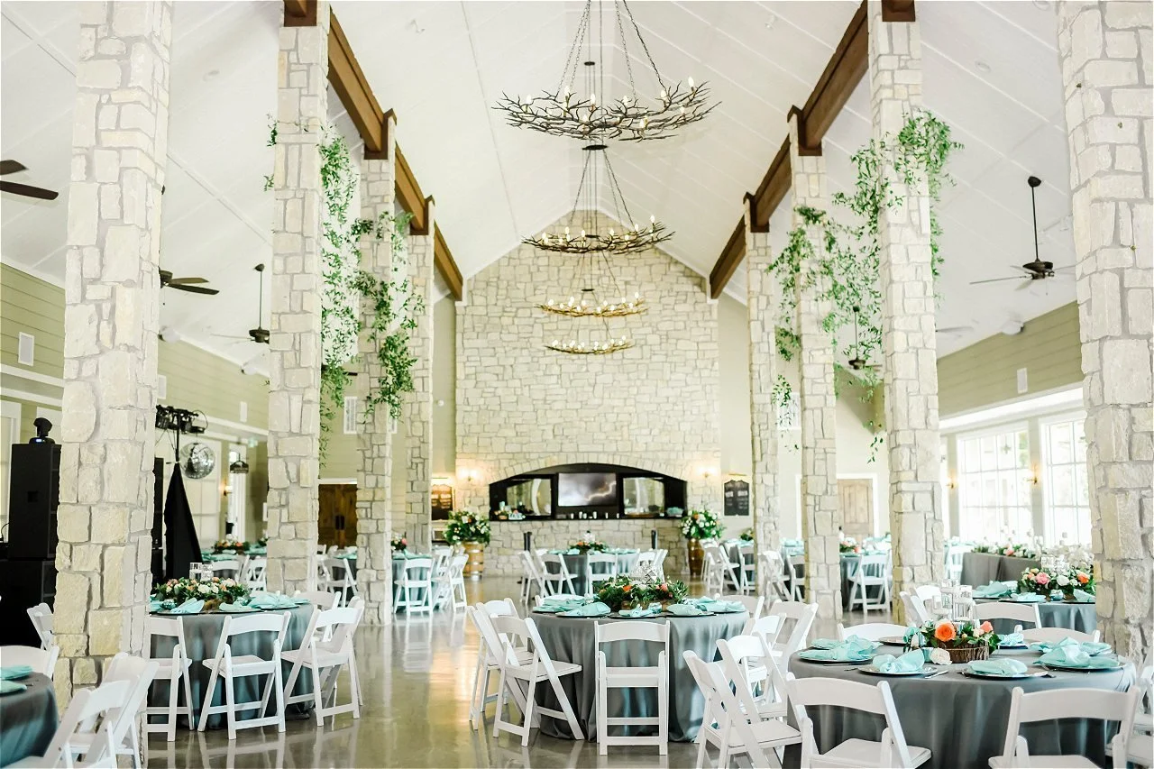 Stoneham Hall set for a reception